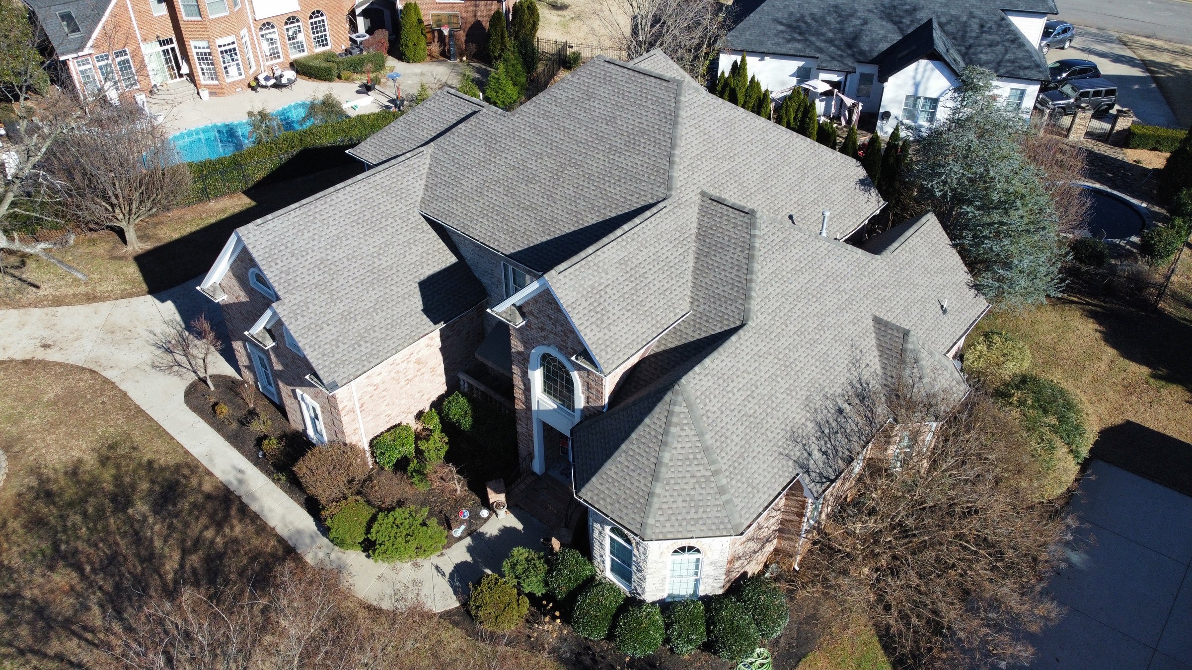 Hanes A roof replacement