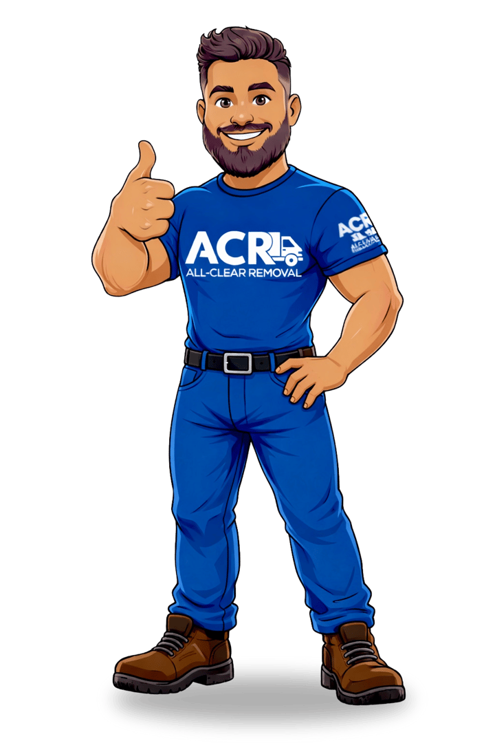 All Clear Removal Mascot