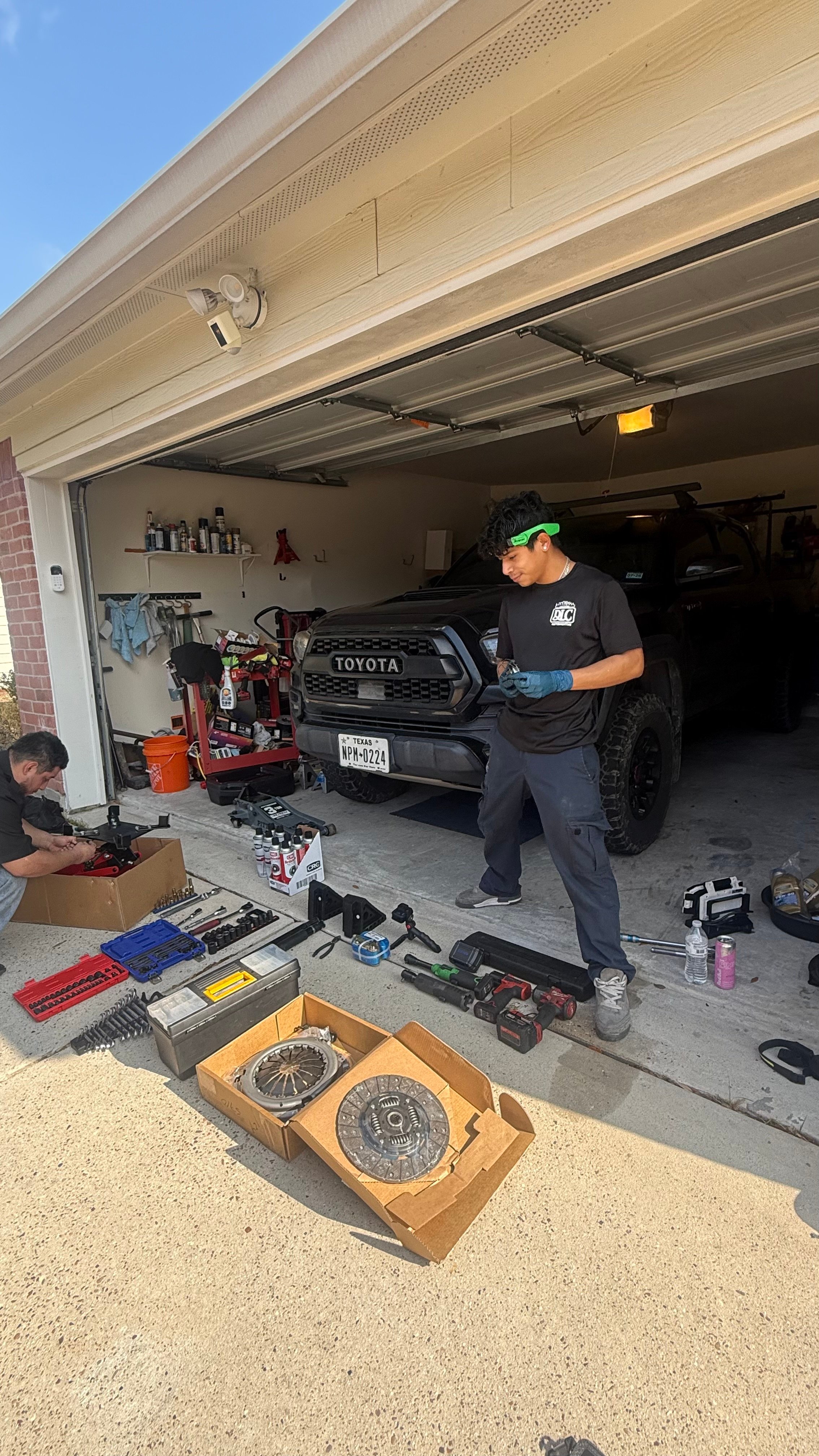 Car serviced at DLC Automotive Houston