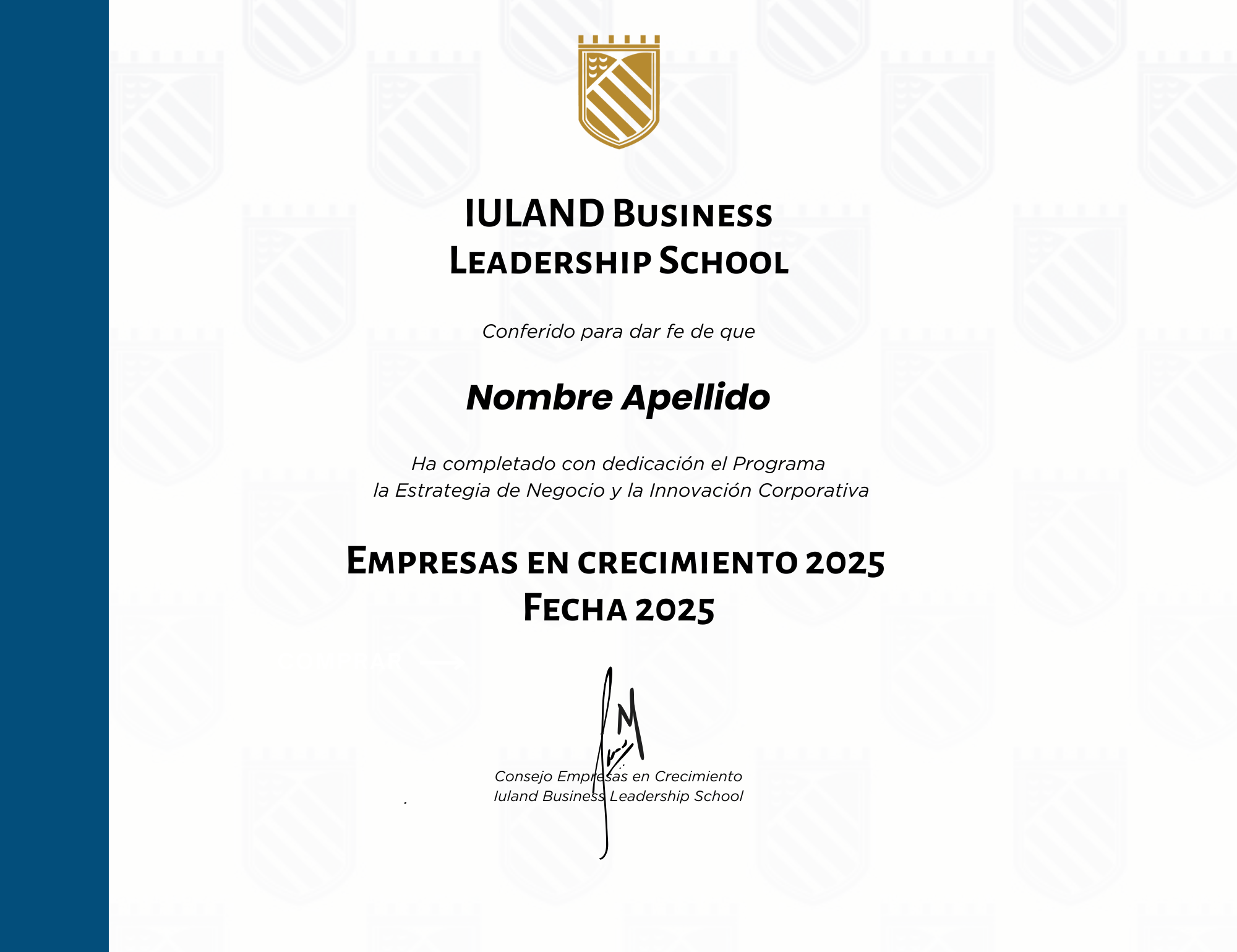 Certificate template layout frame design vector.
