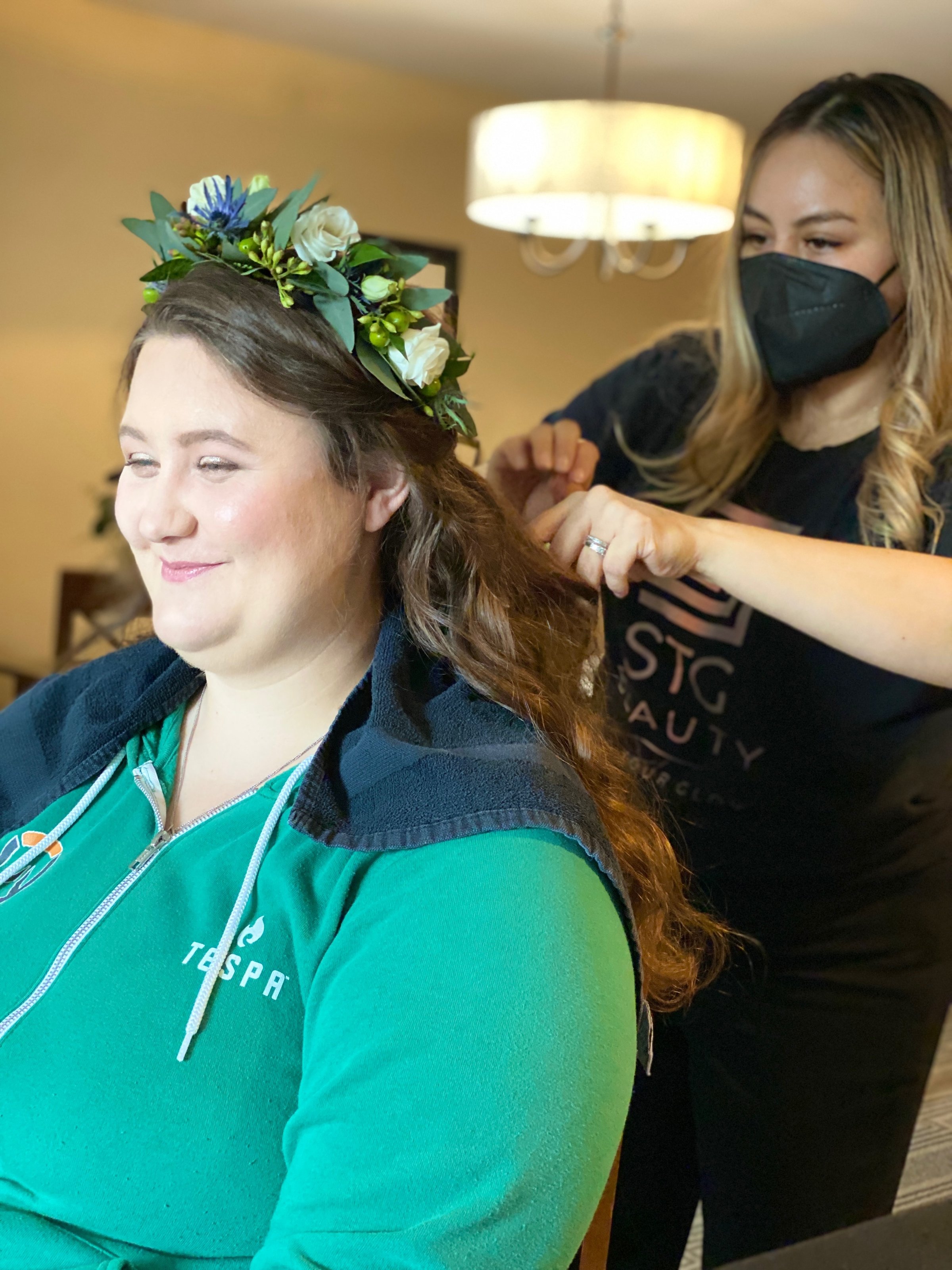 Flawless makeup application