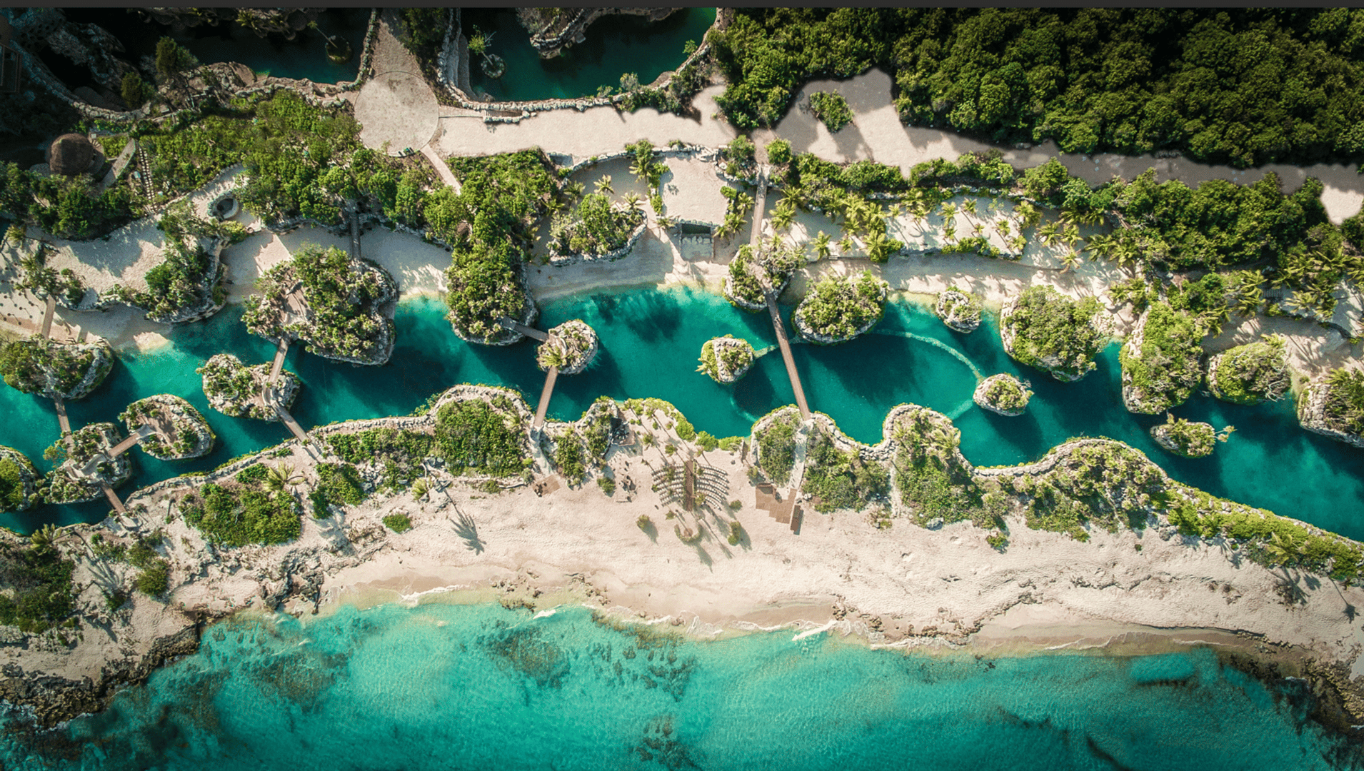 Hotel Xcaret México - Vista del resort