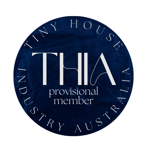 Tiny House Industry Australia provisional member badge for Quay Tiny Homes