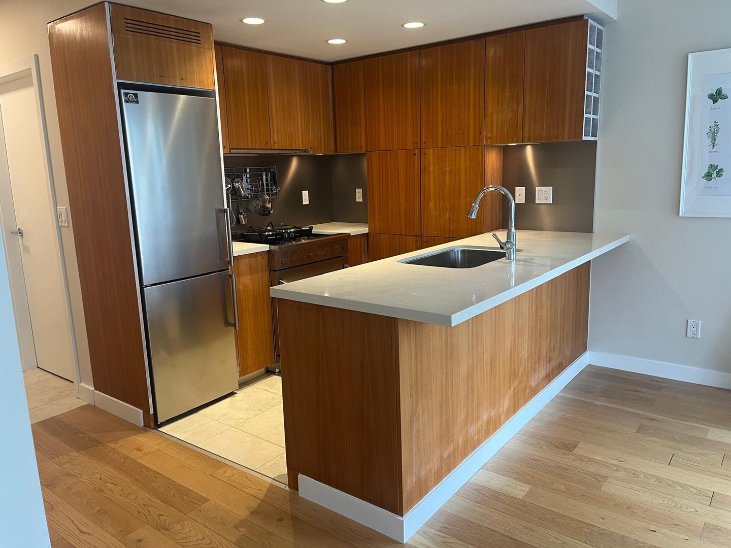 Before - Wall damage