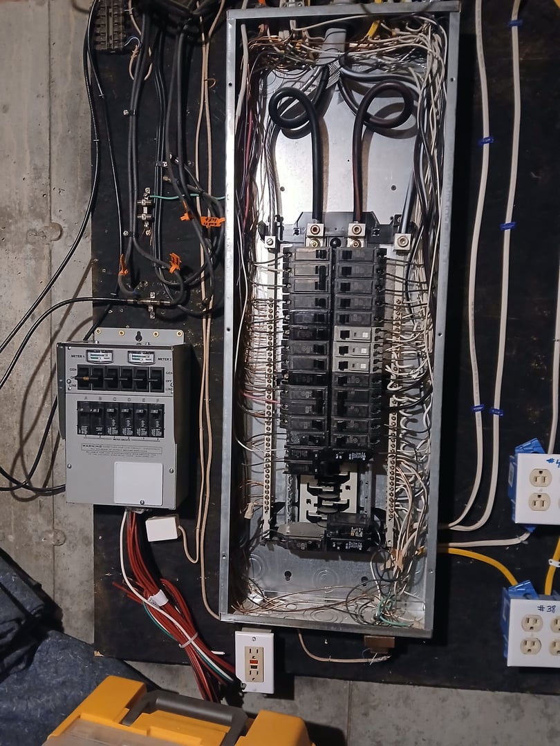 Recent electrical work