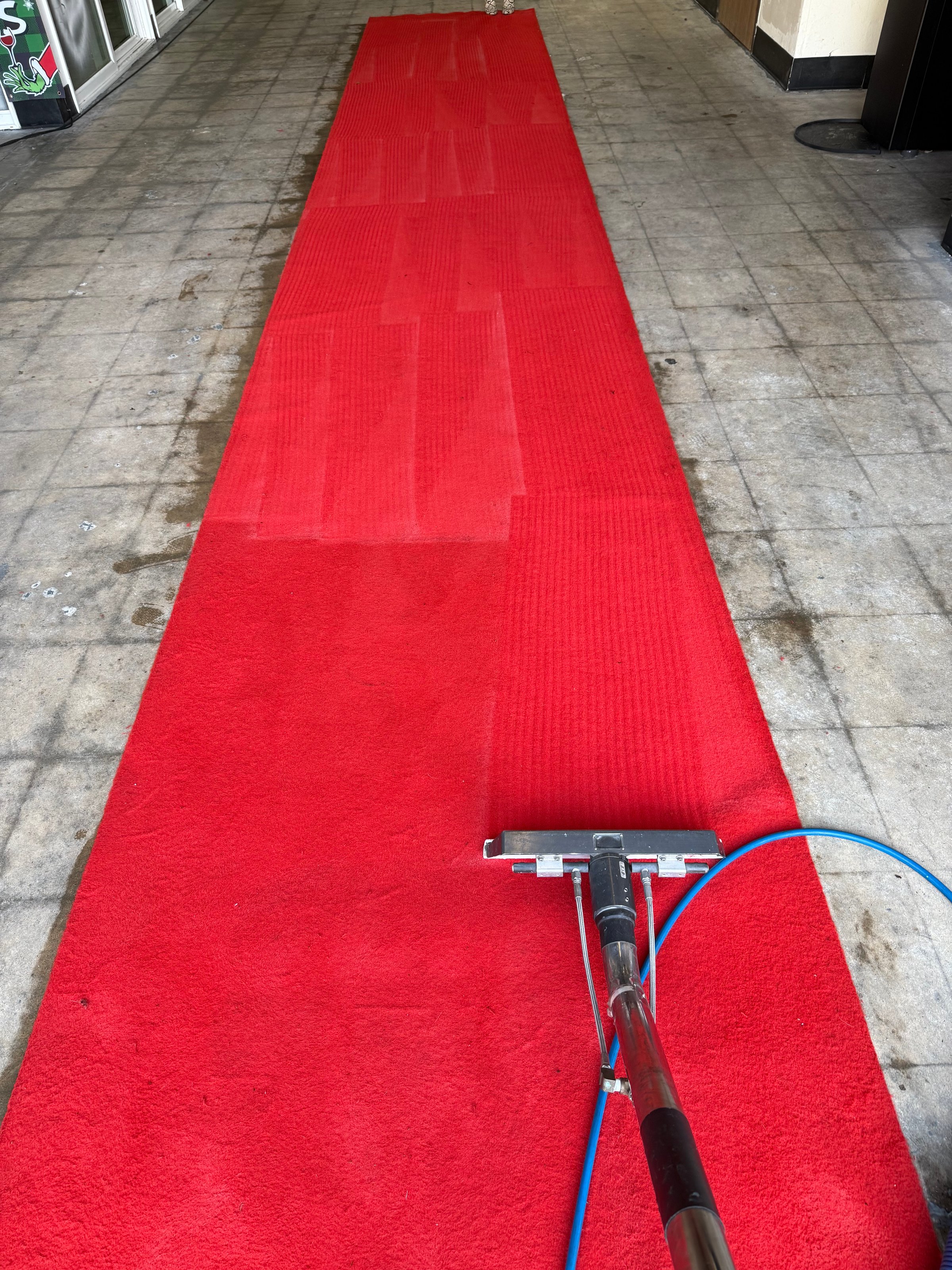 Priority Carpet Cleaning before and after results