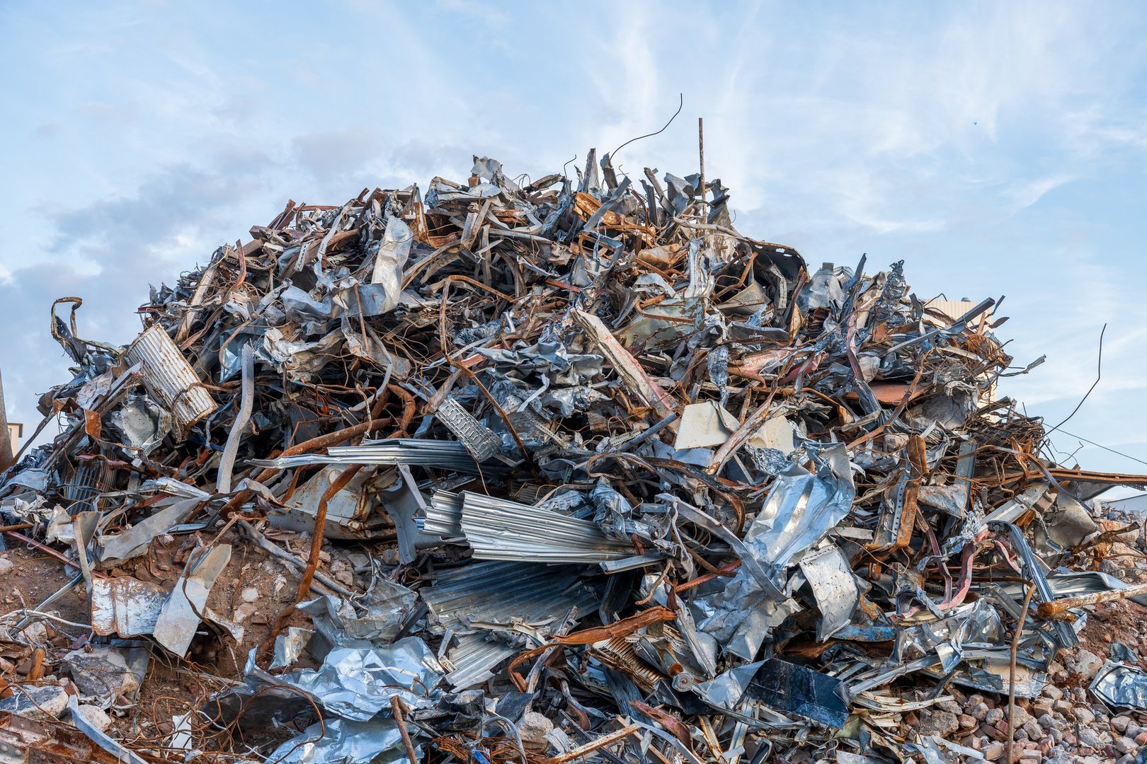 Ferrous metals are able to be recycled, with steel being one of the most recycled materials
