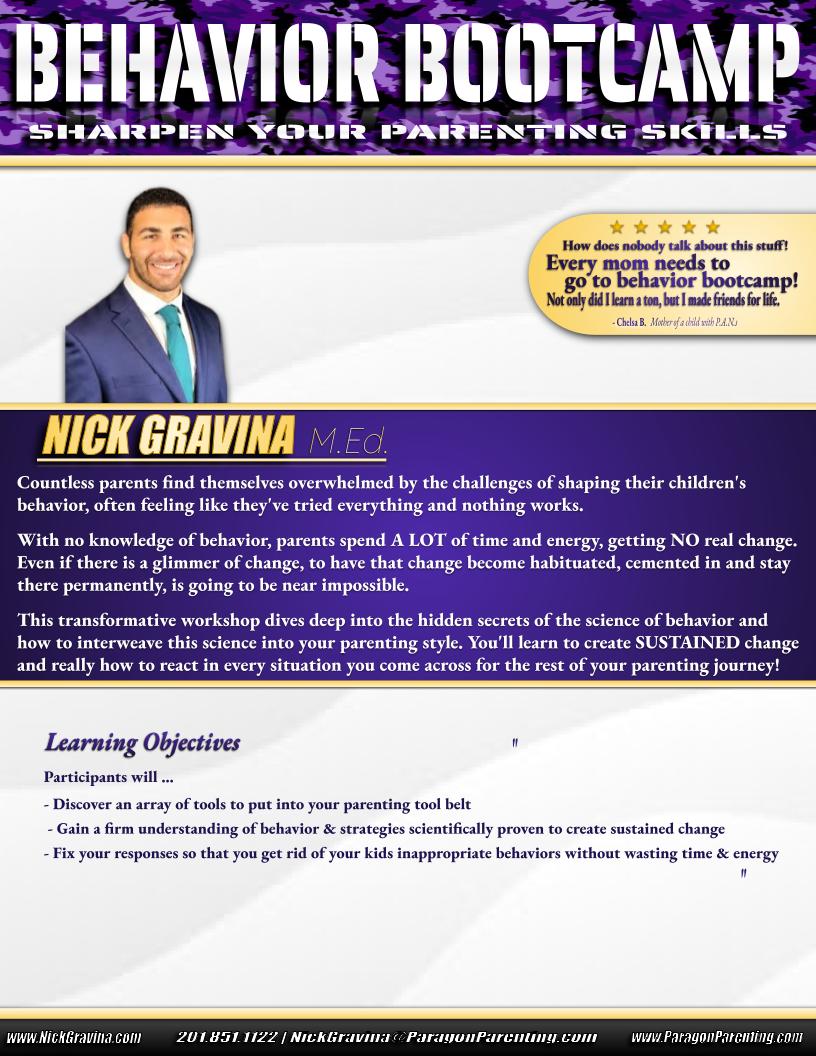 Behavior Bootcamp Keynote Abstract