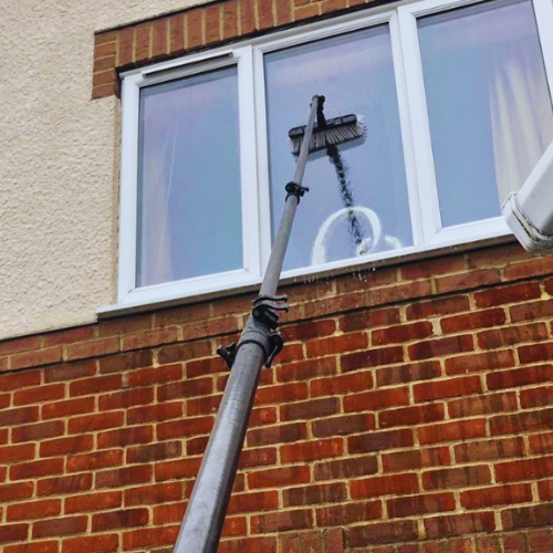 Professional window cleaning service
