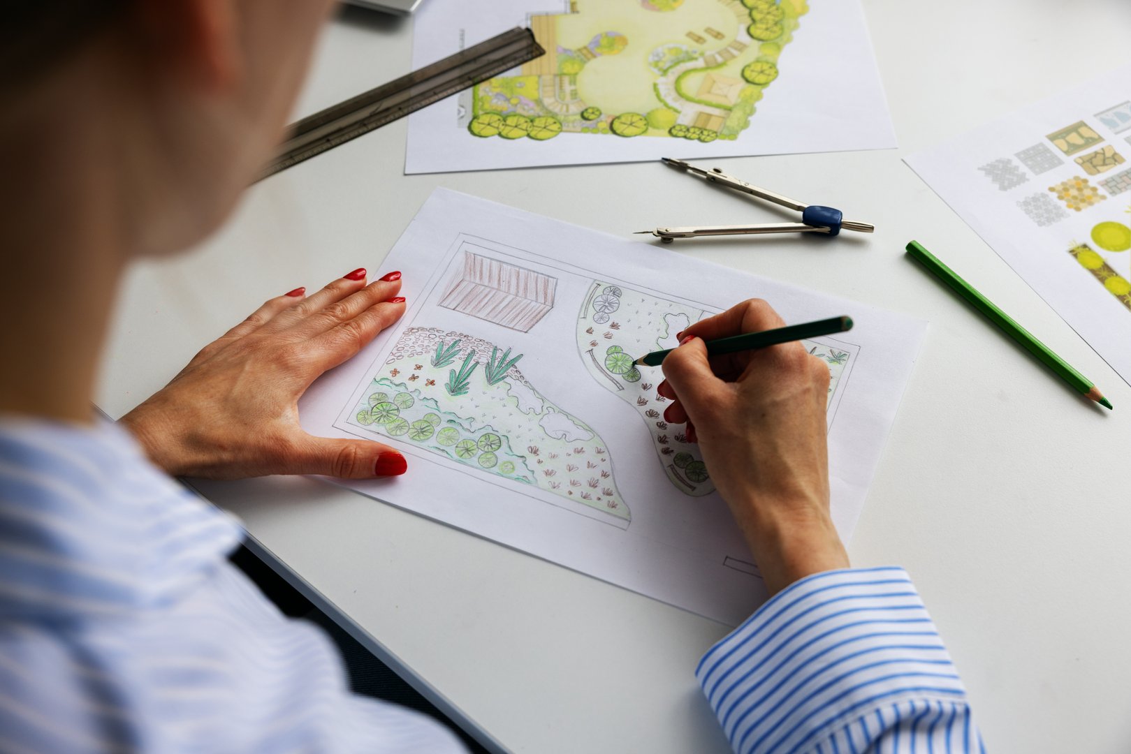 Beautiful landscaping design