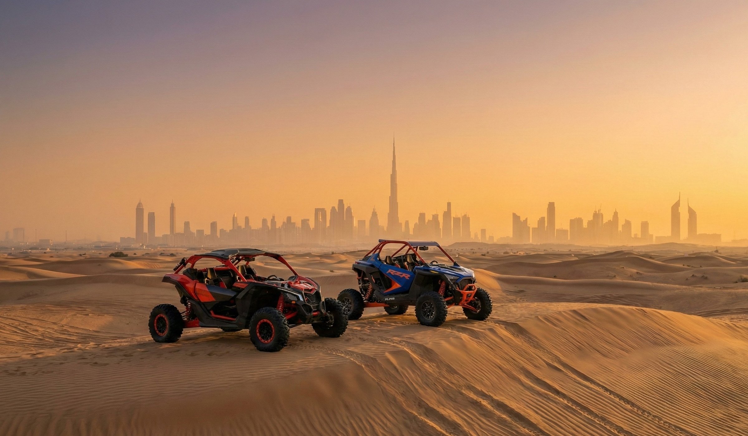 Can-Am vs Polaris RZR comparison - Which buggy should you rent in Dubai