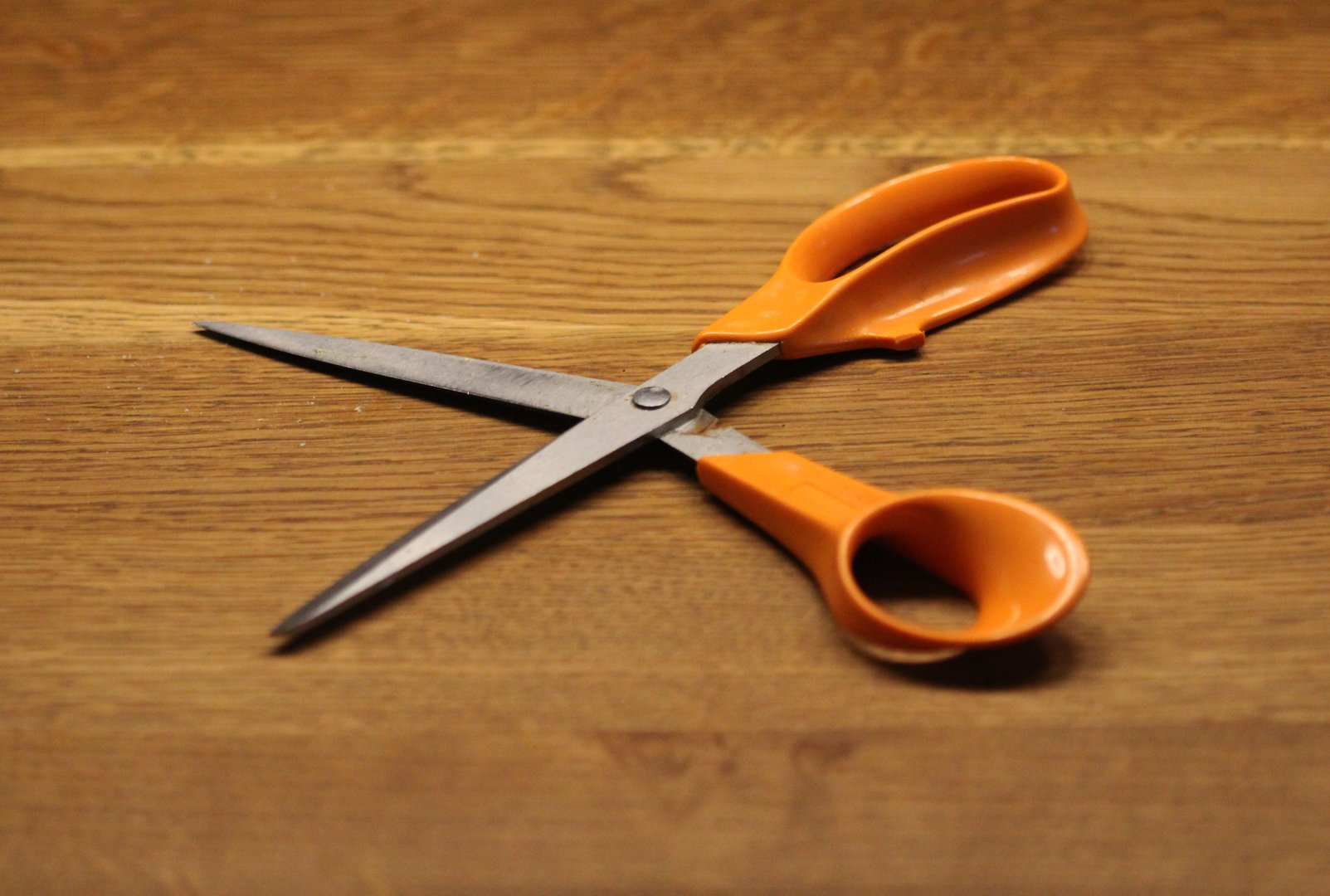 close up of scissors