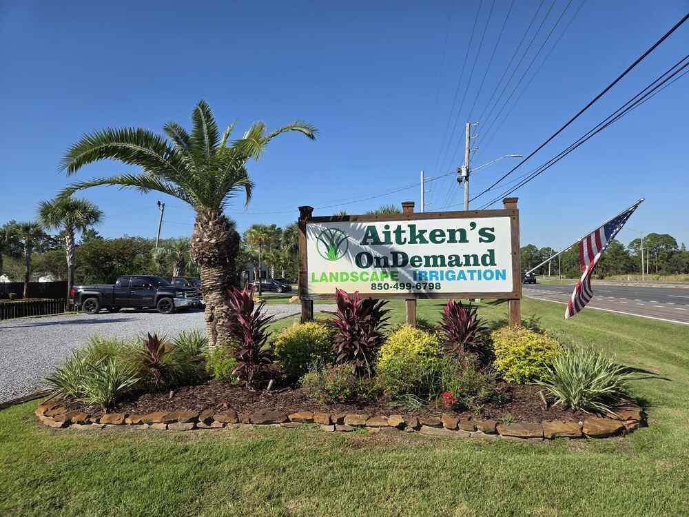 Aitkens On Demand Gulf Breeze landscaping project