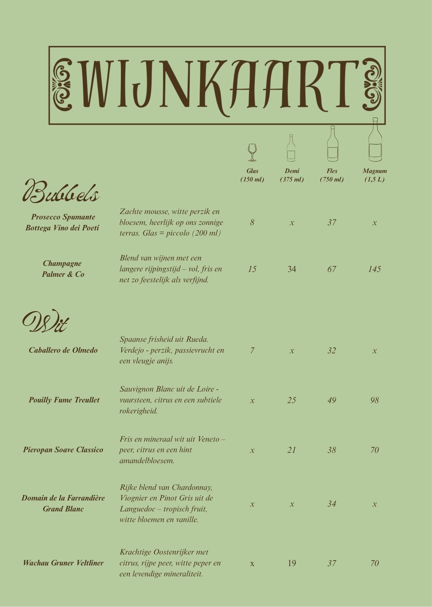Struis Menukaart - Pagina 5