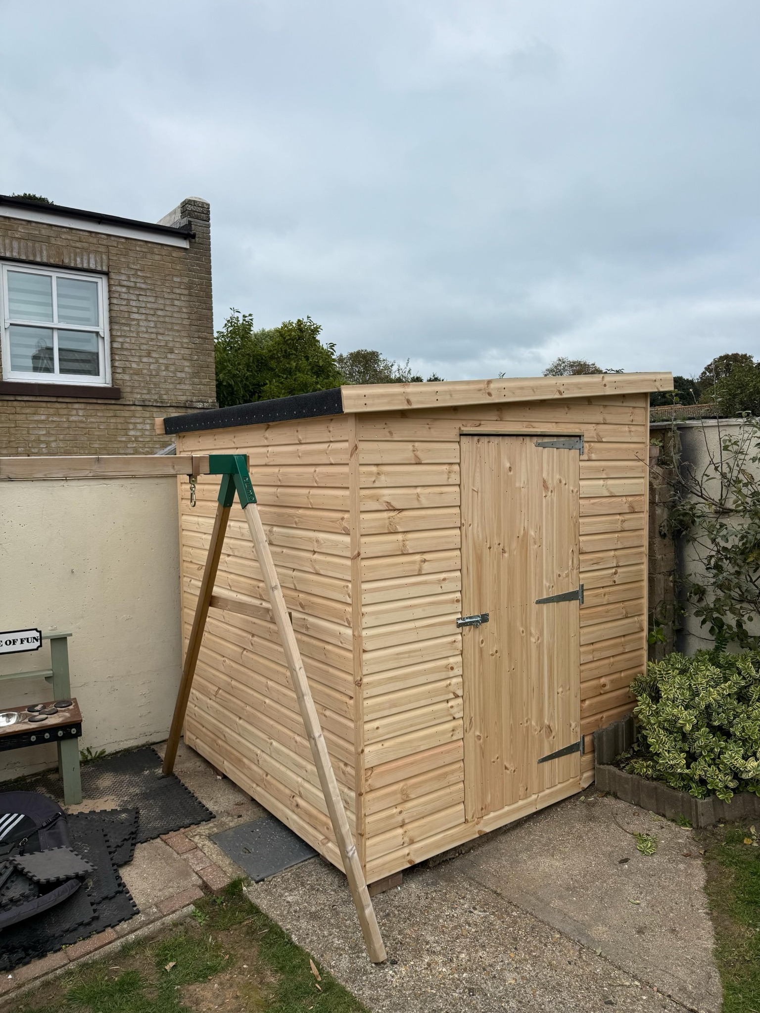 7ft x 7ft Heavy Duty Pent Shed by Bradbury Sheds