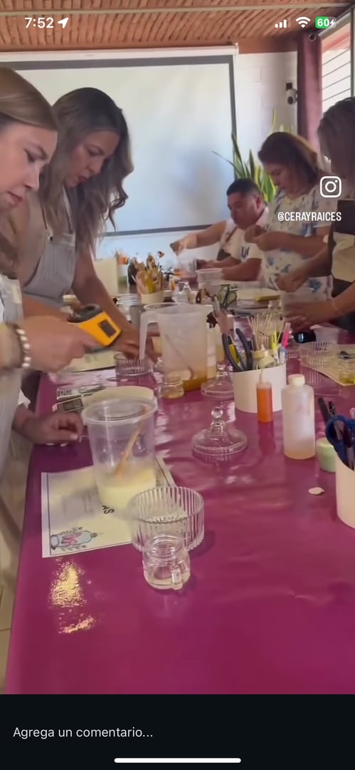 Talleres de velas artesanales