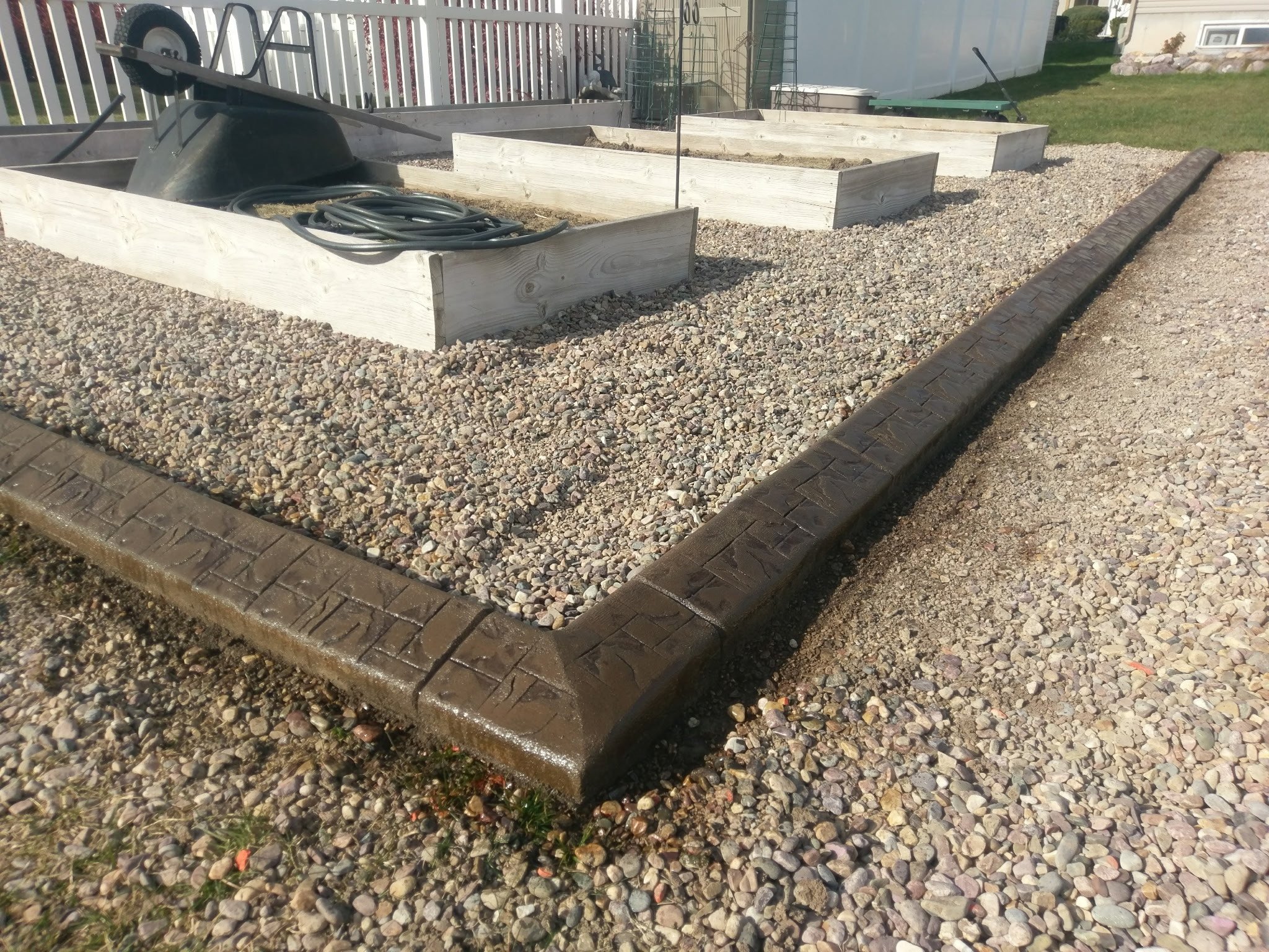 Professional landscaping project showcasing expert craftsmanship