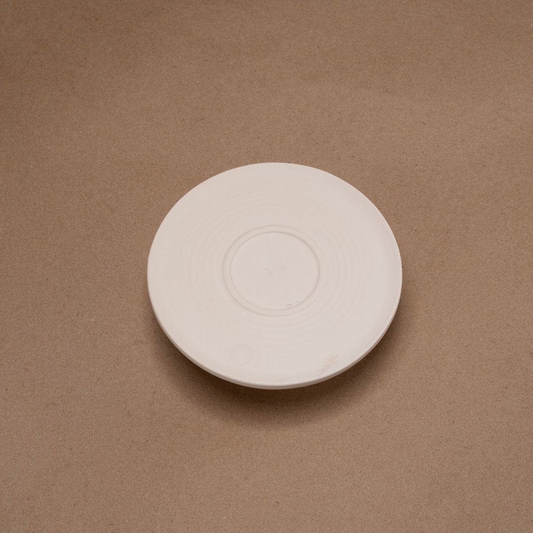 Plato Espresso Rayas