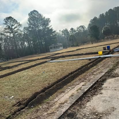 Professional irrigation system work