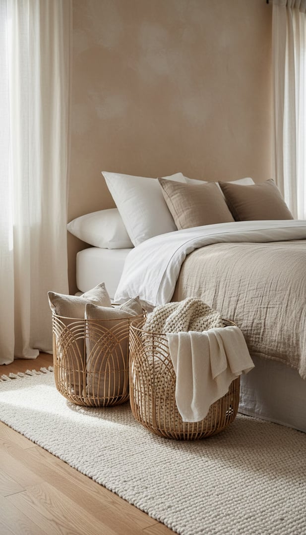 Bilbaokurv med teppe