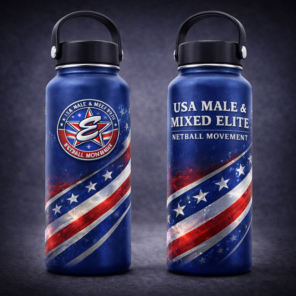 Official USA Men's Elite Netball Elite Water Bottle
