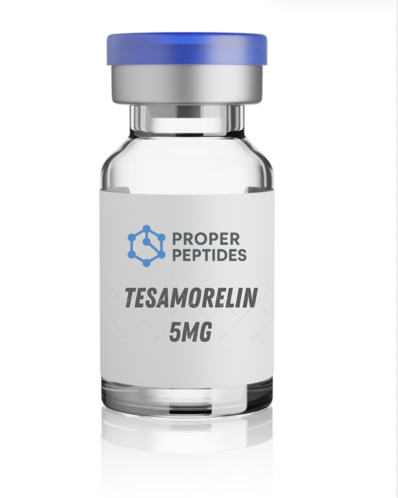 Tesamorelin peptide vial