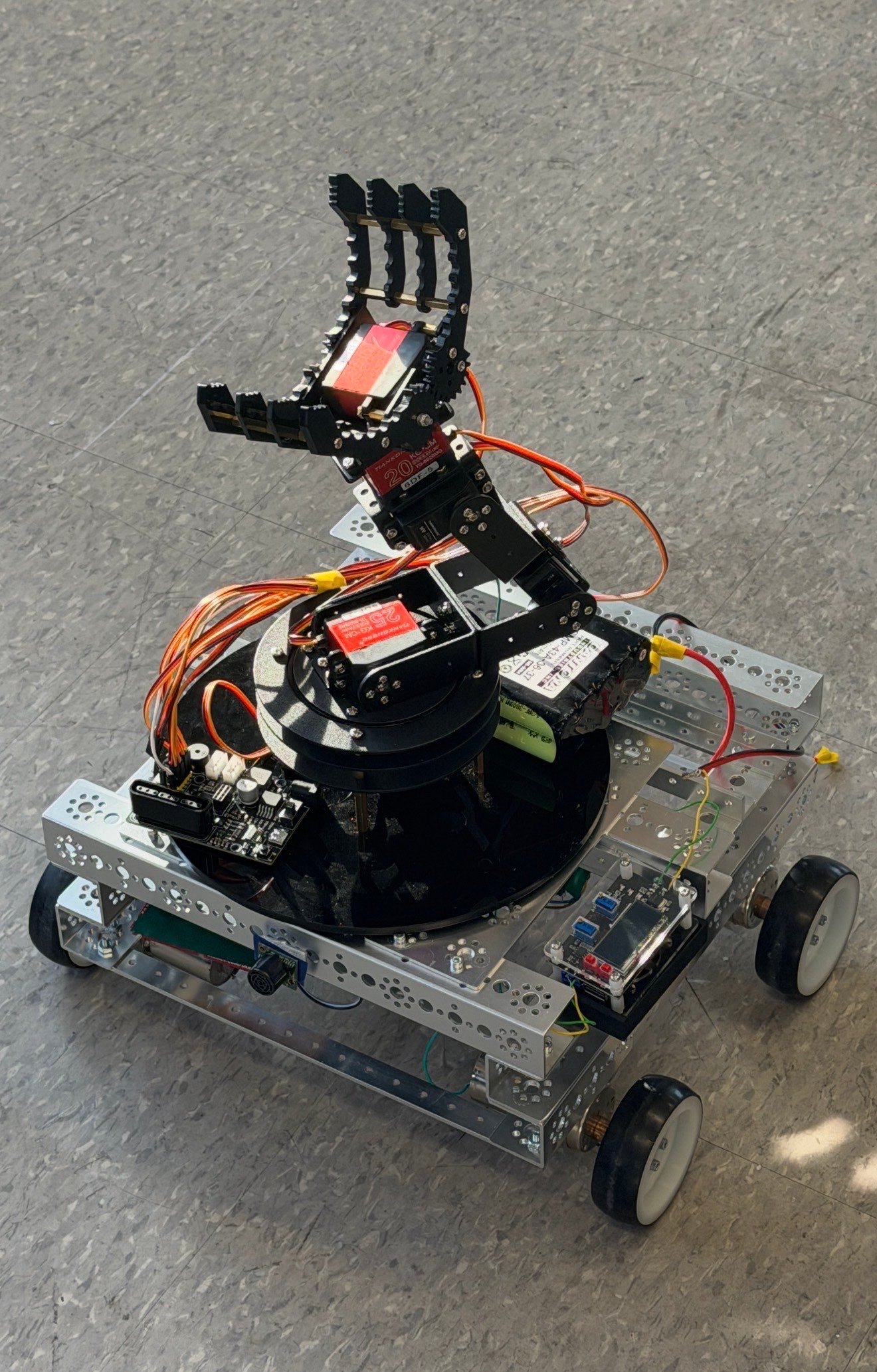 Caleb Molnar's Arm Servo Project with ESP32 and Arduino