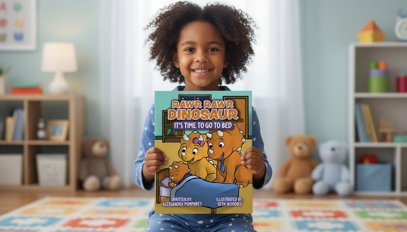 dinosaur bedtime book for toddlers