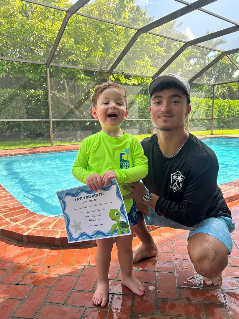 Swim Pro of Miami graduate swimmer