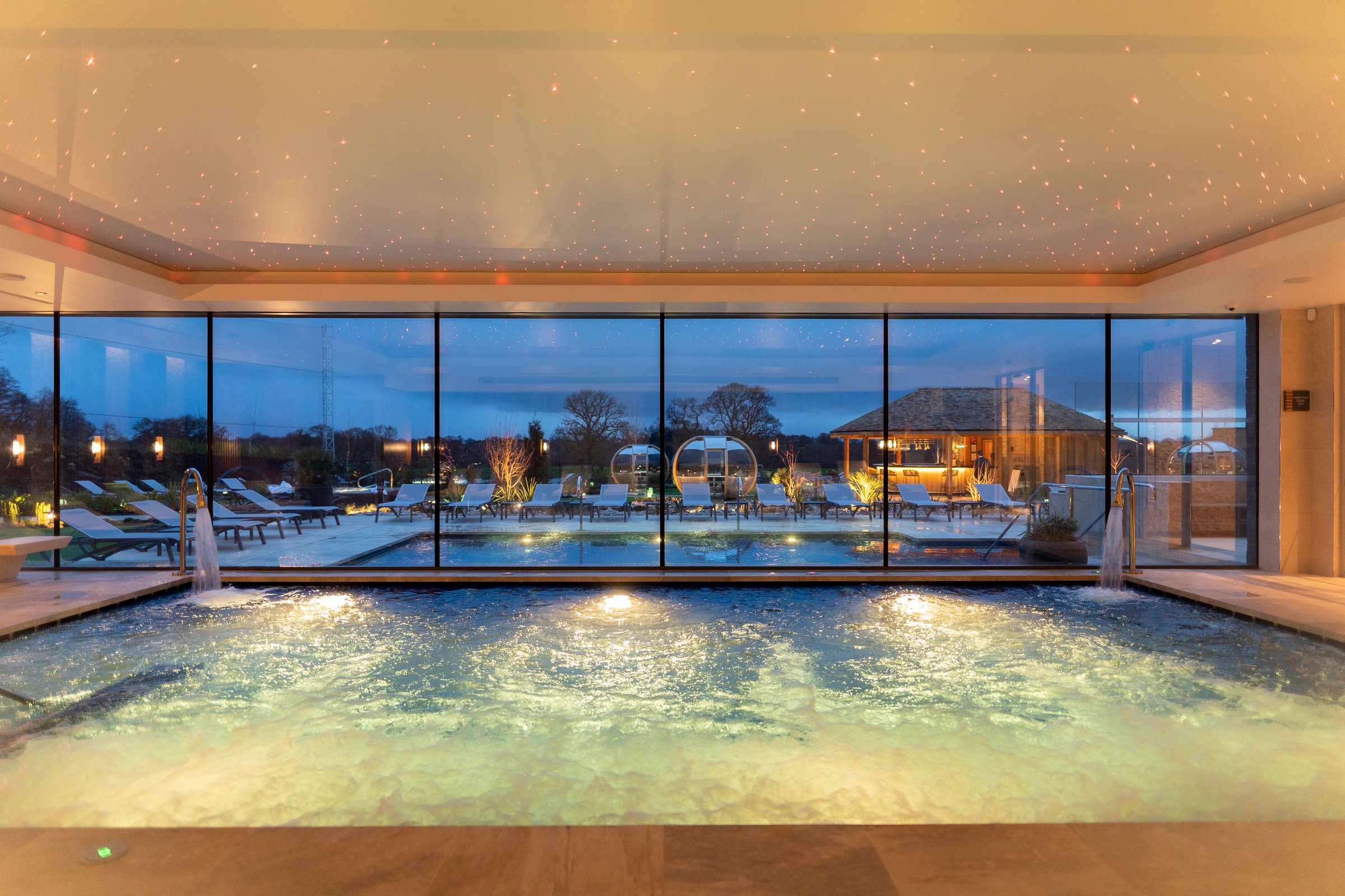 Spa at Carden with twilight pool