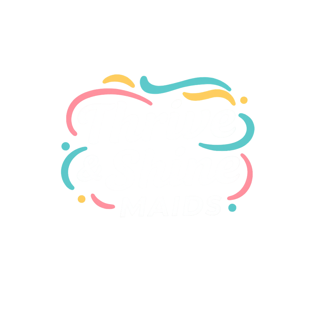 Thrive and Shine Maids Logo