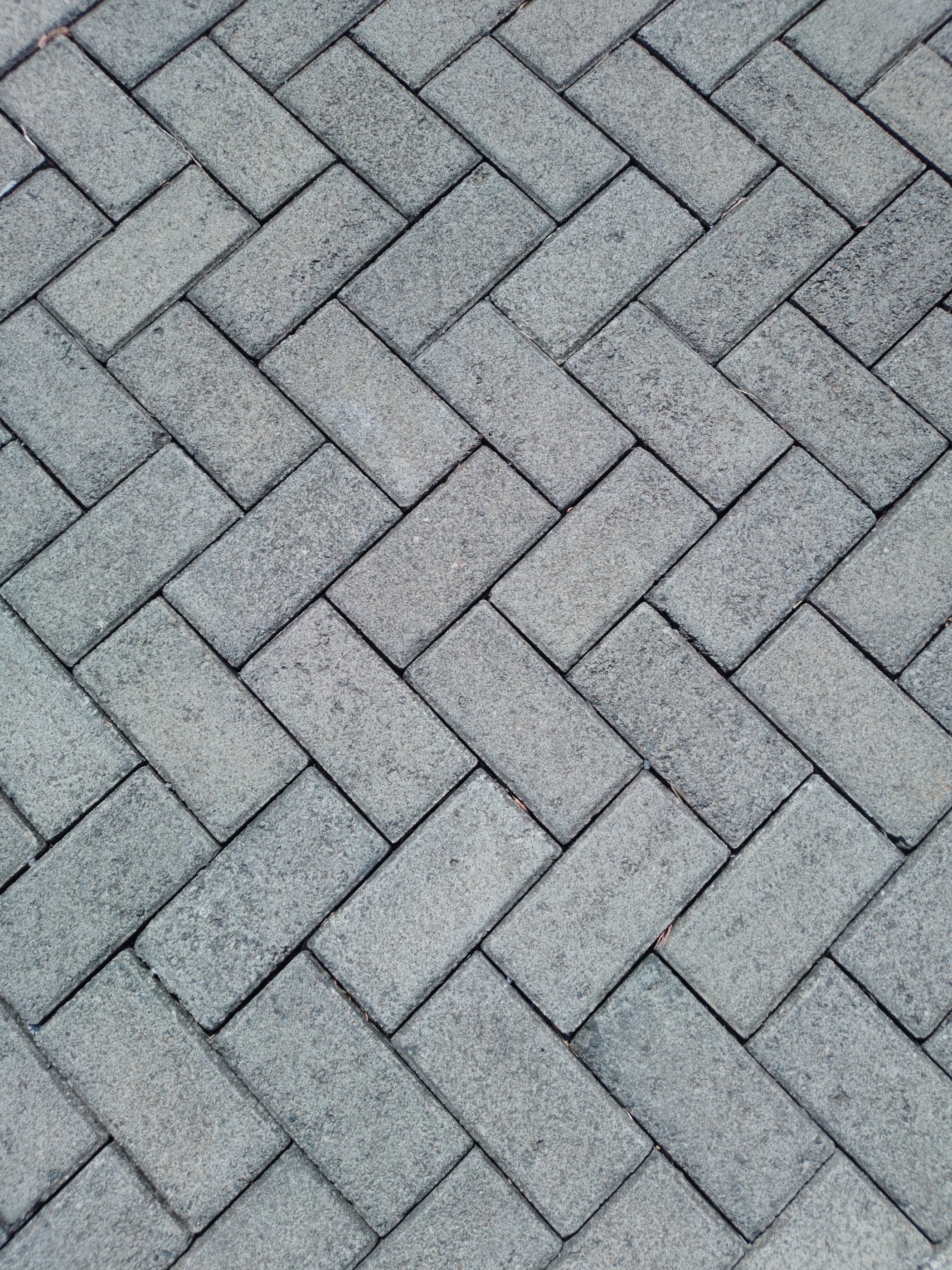 Full frame of grey paving blocks seamless pattern. Home decoration, building material. Background and texture.
