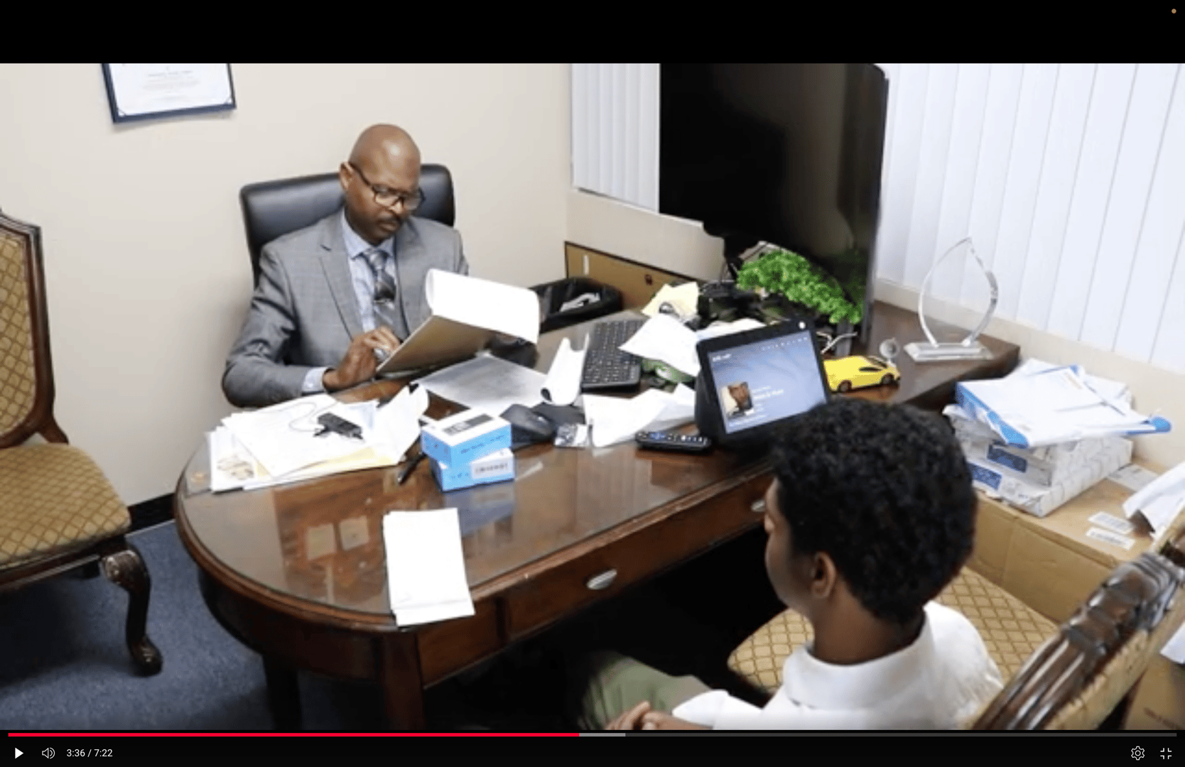 Behind the scenes of Determination film production