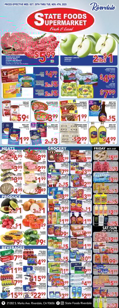 Weekly Special Ad