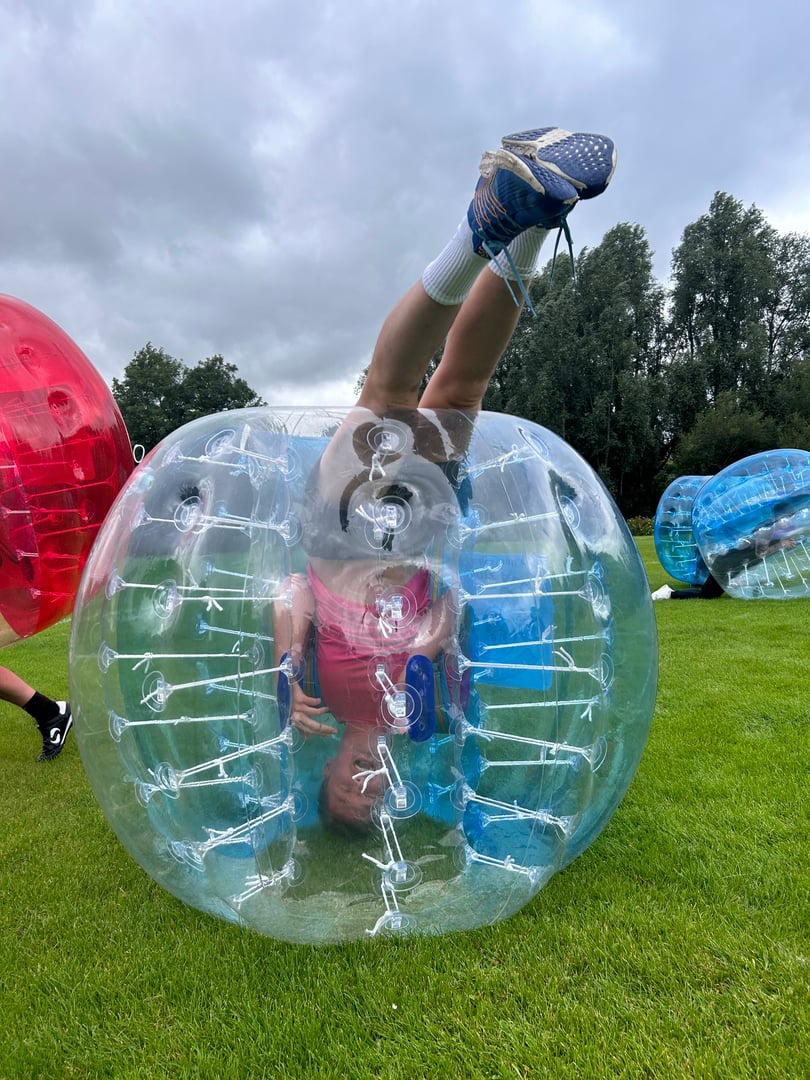 ProBubble Football players enjoying the game
