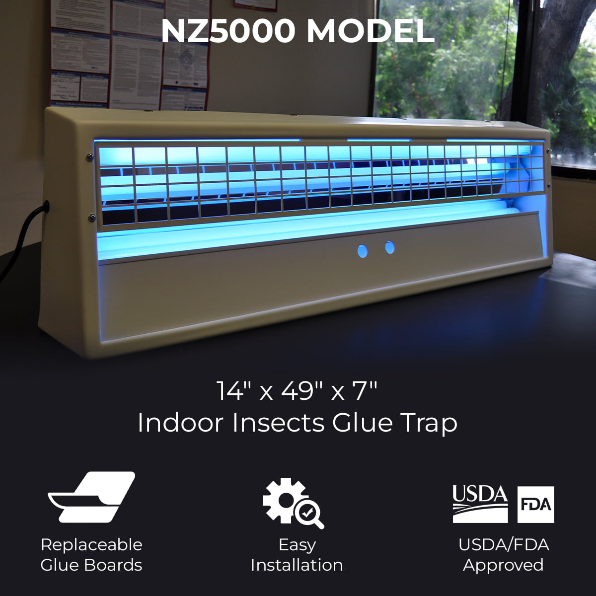NZ5000 Sticky Indoor Fly-Trap