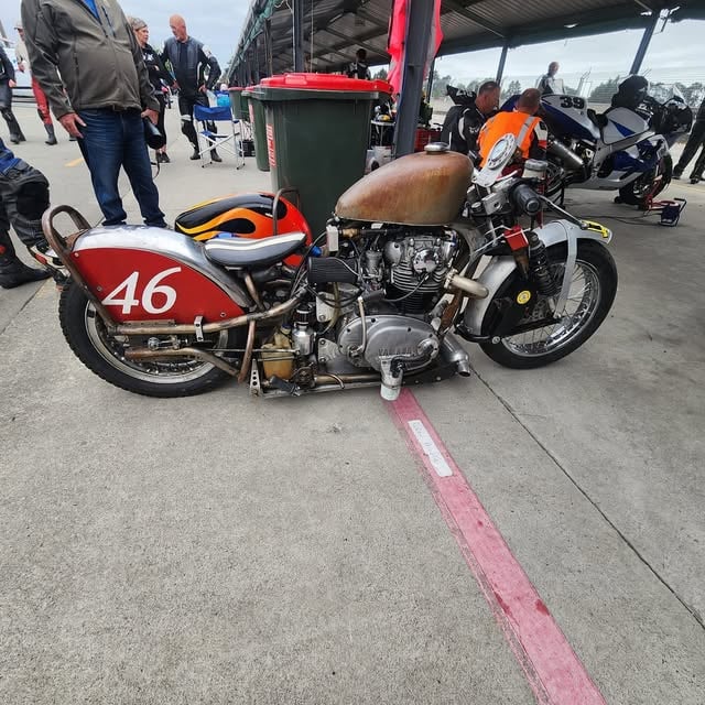 Blasted restoration work