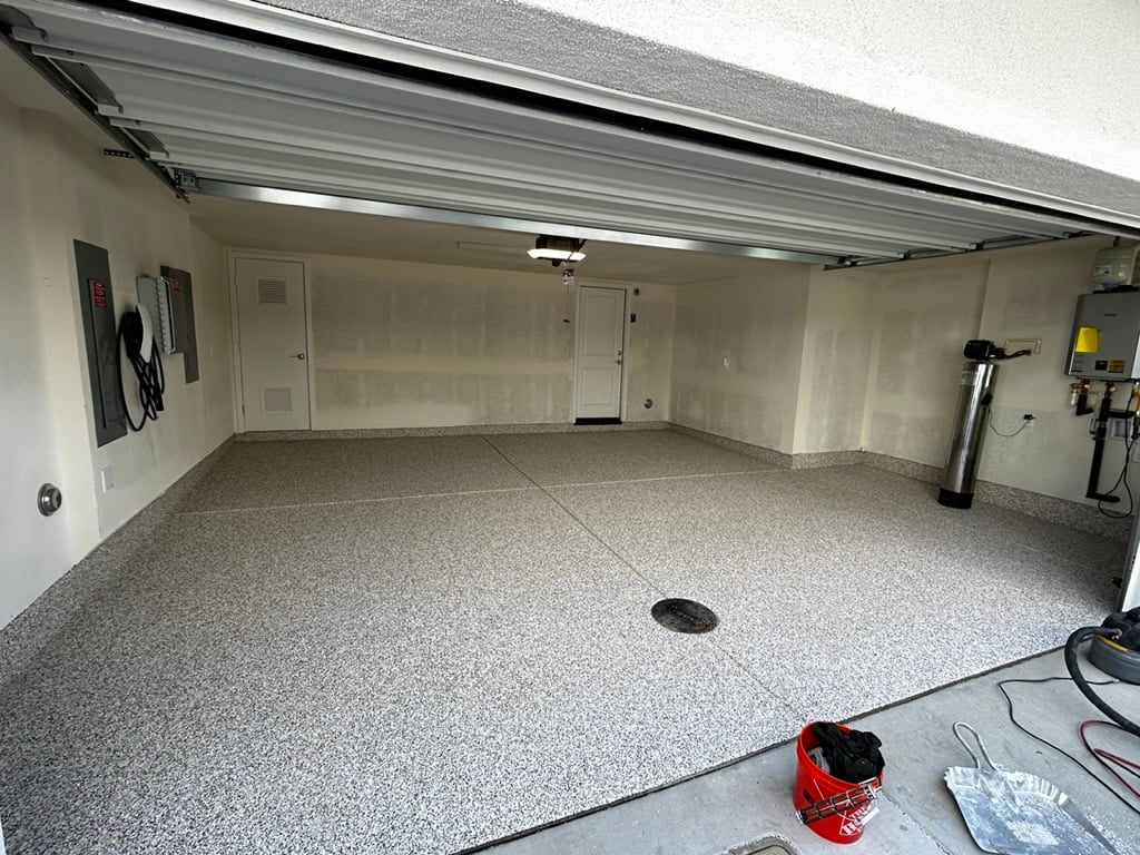 Epoxy flooring project