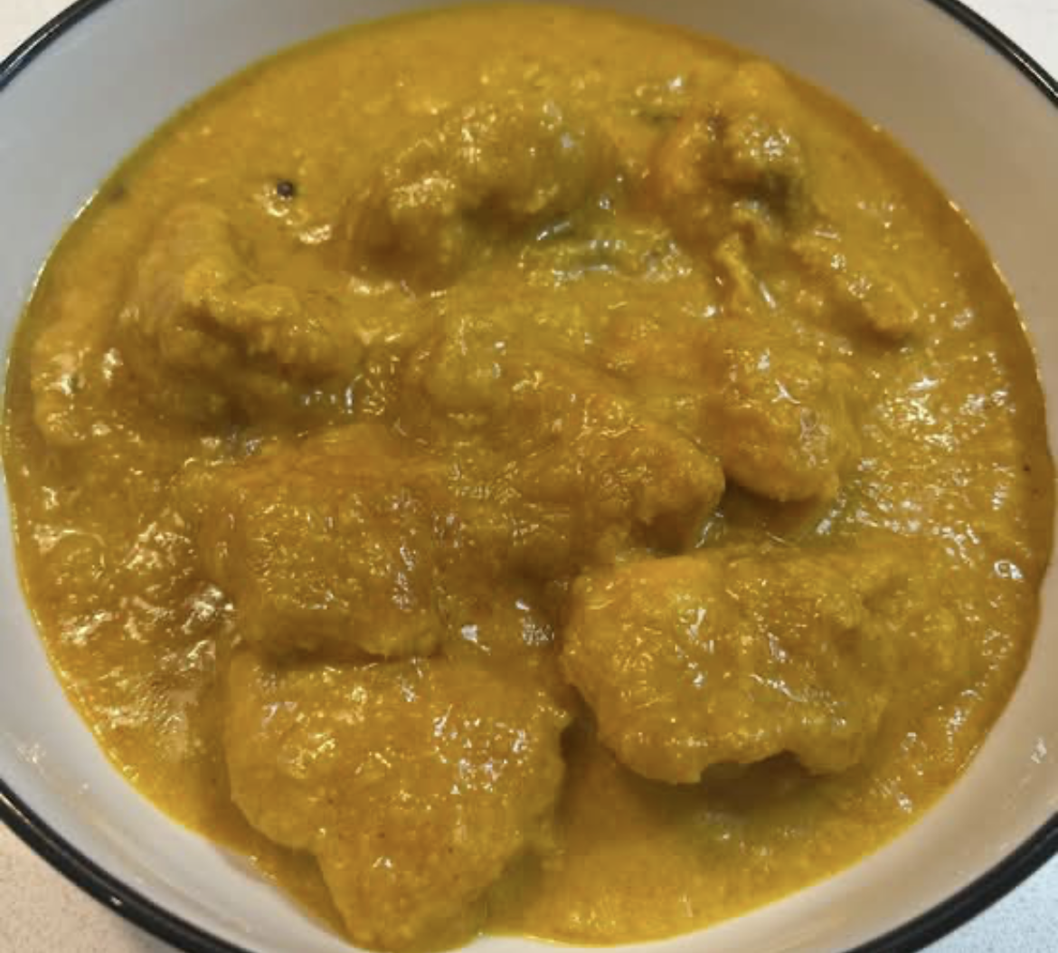 Korma curry dish
