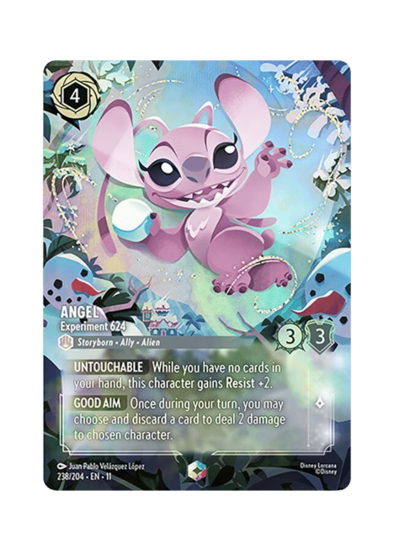 Disney Lorcana kort eksempel 1