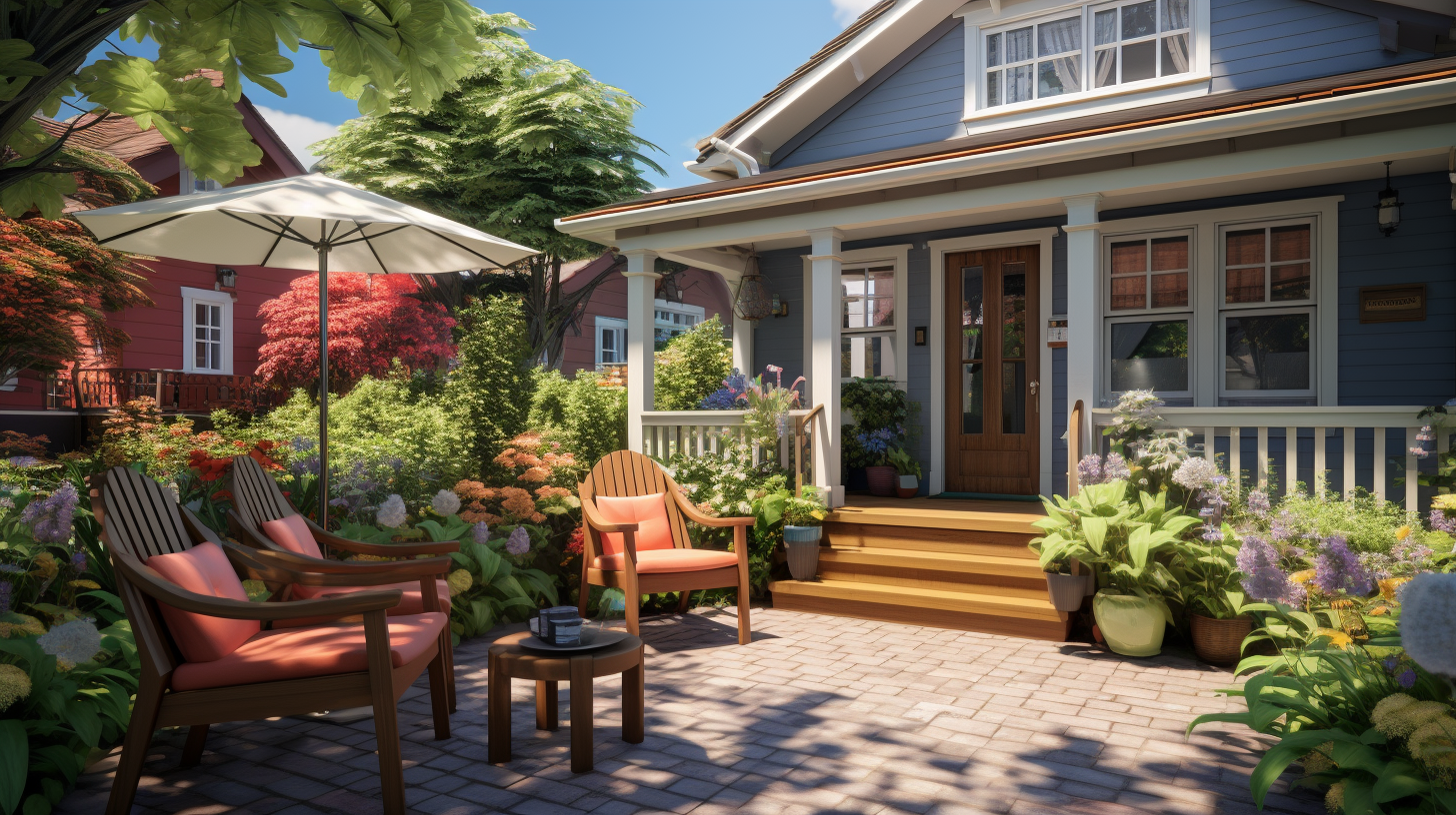 Residential homes on a quiet street in Beverlywood Los Angeles