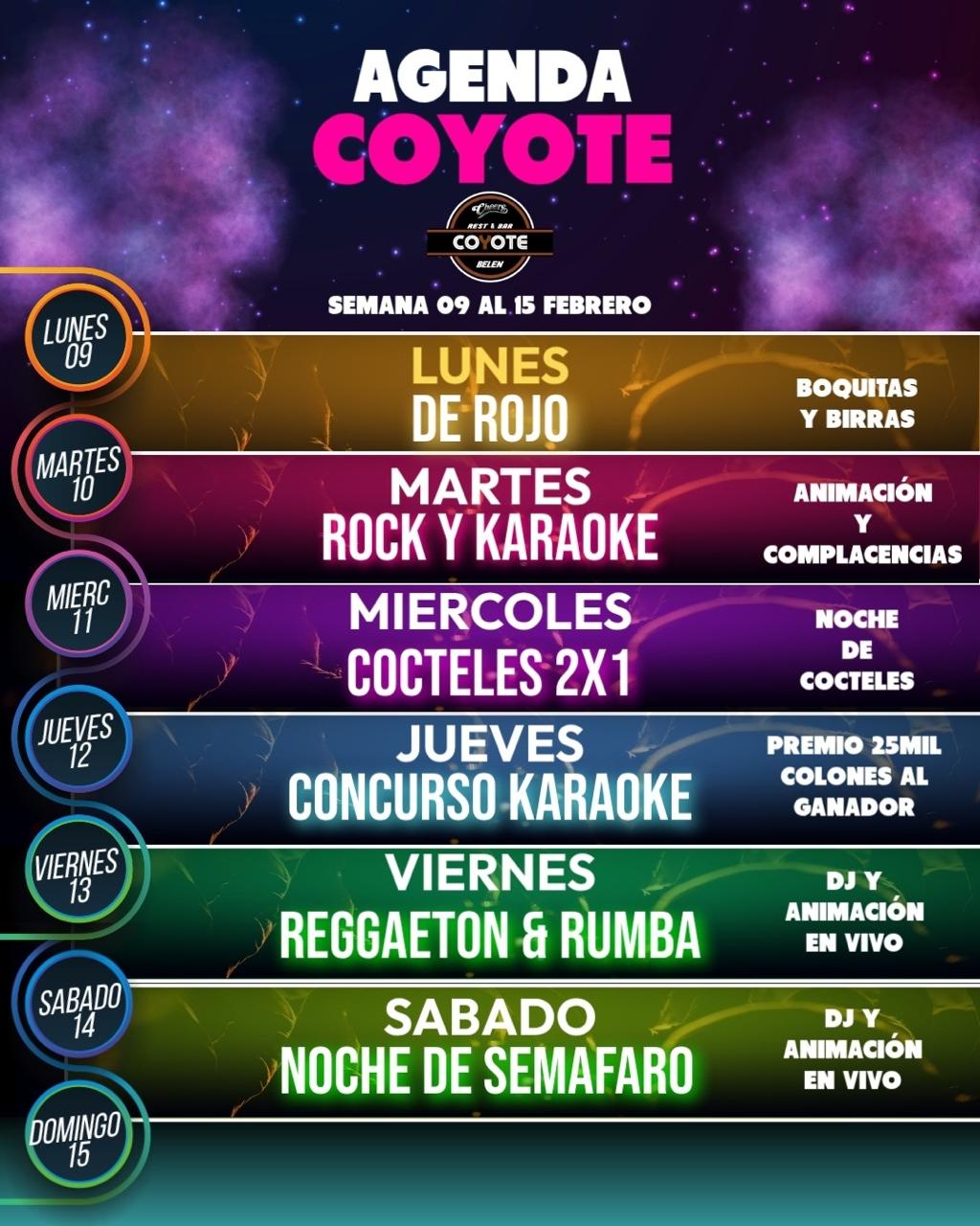 Evento Cheers Lindora - Domingo