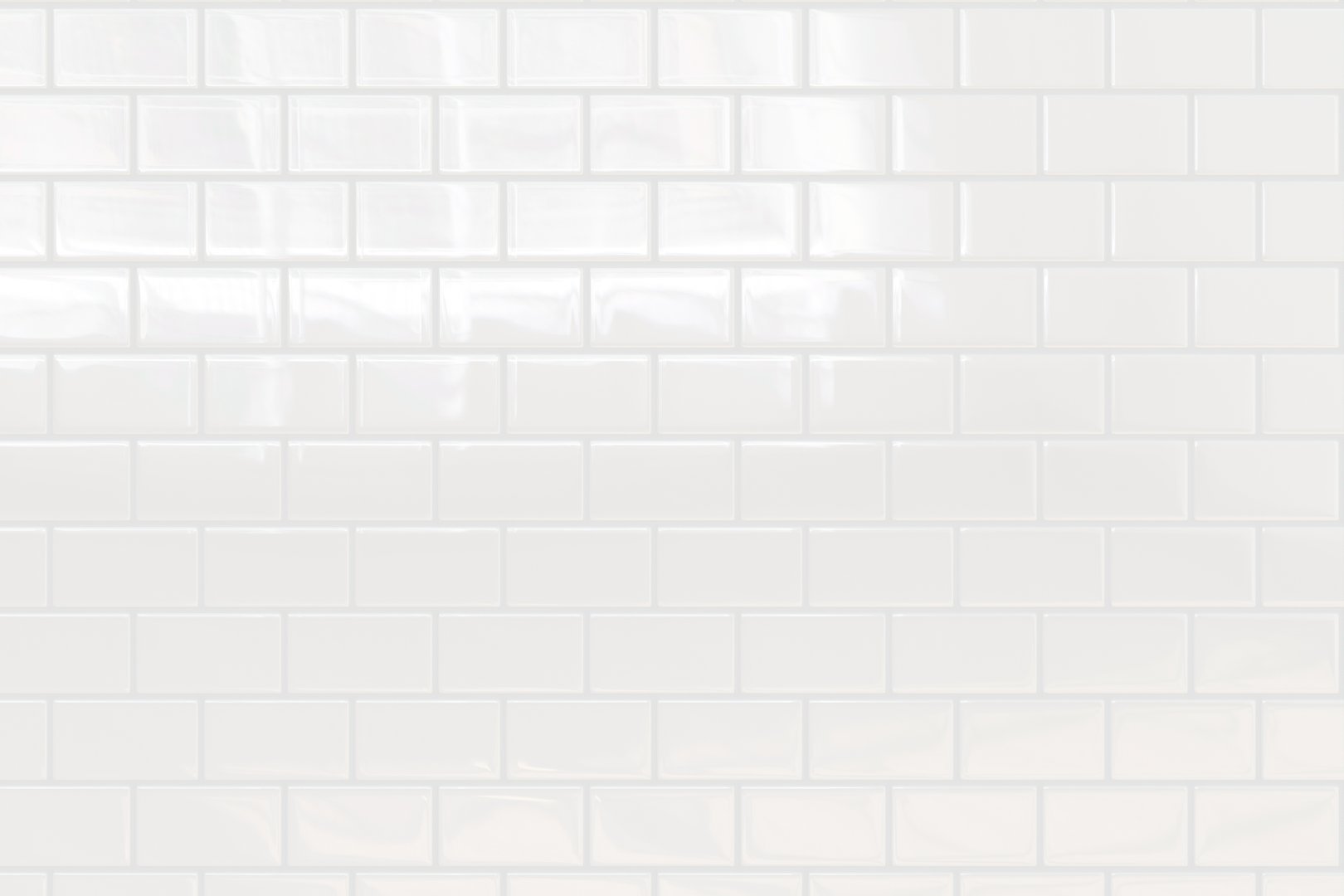 Modern white tile background and texture. square ceramic mosaic. Home and kitchen concept. 3D illustration