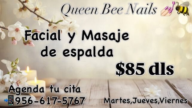 Queen Bee Nails Promotion