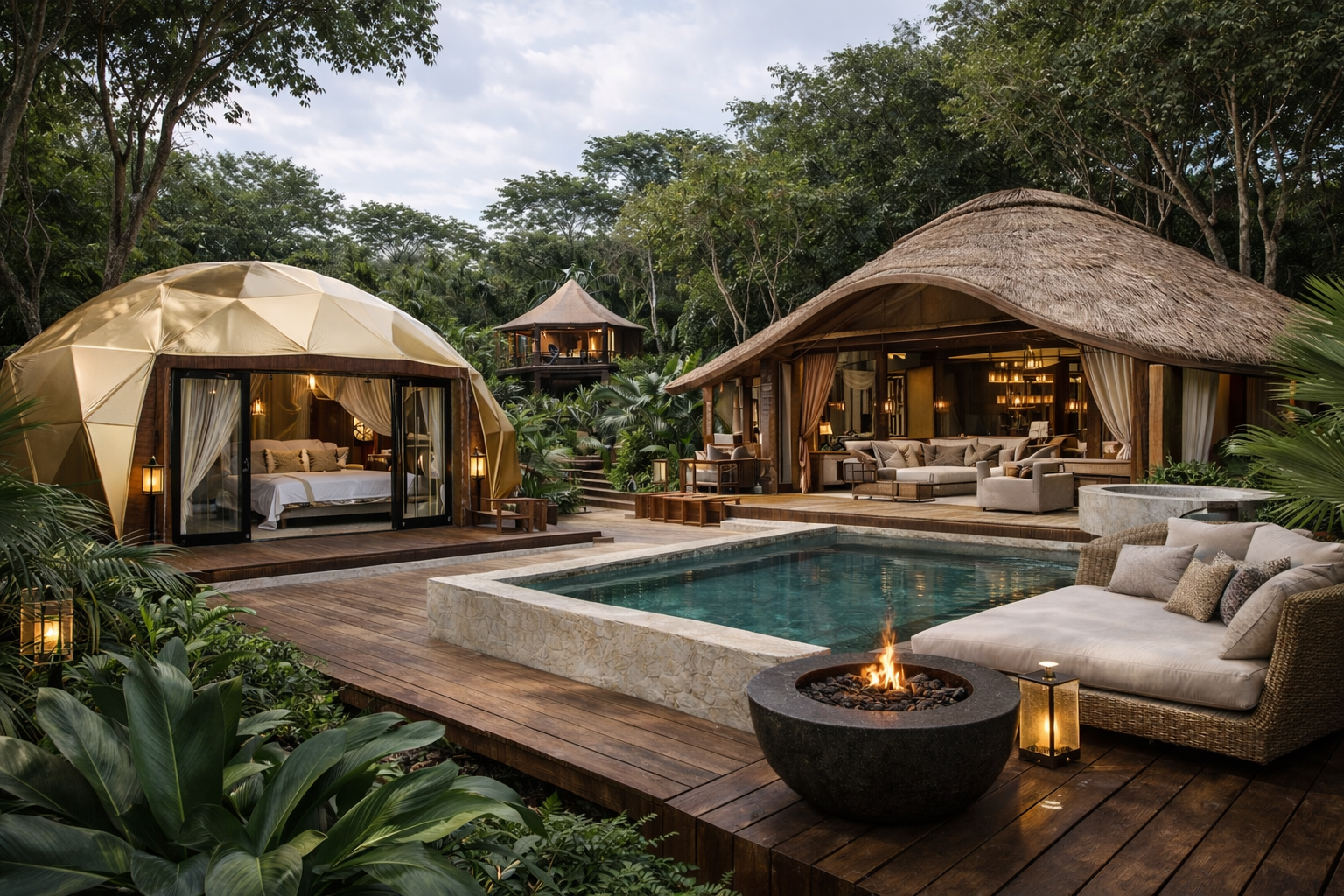 The Jungle Kukulkan glampings