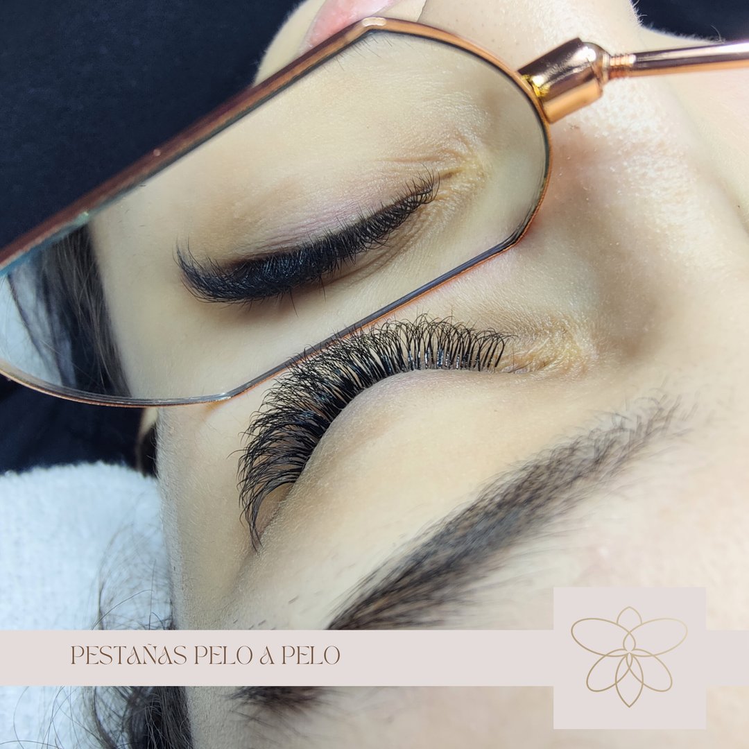 Pestañas pelo a pelo - volumen natural