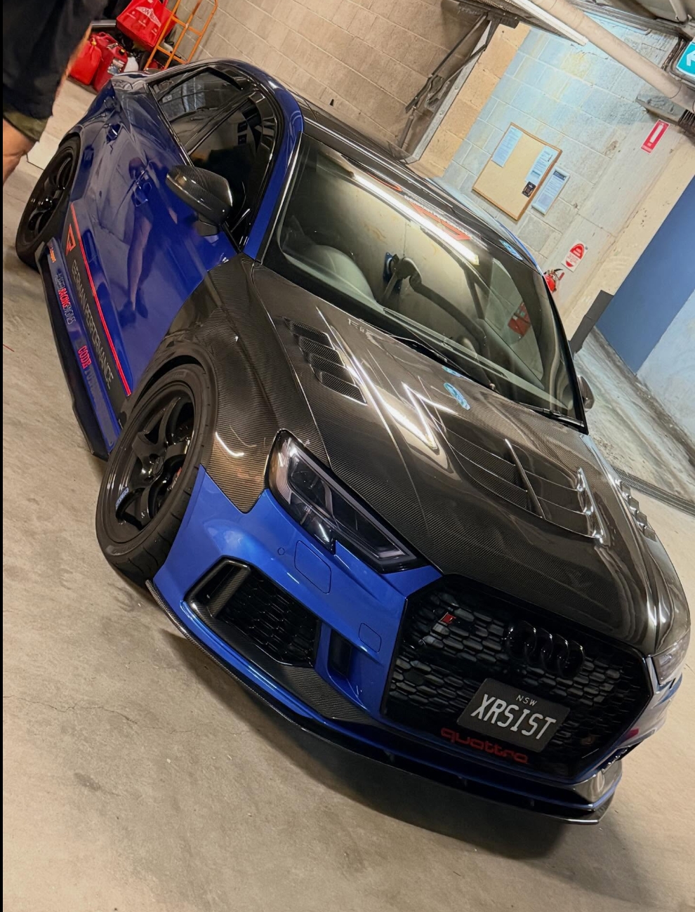 Car wrapping project