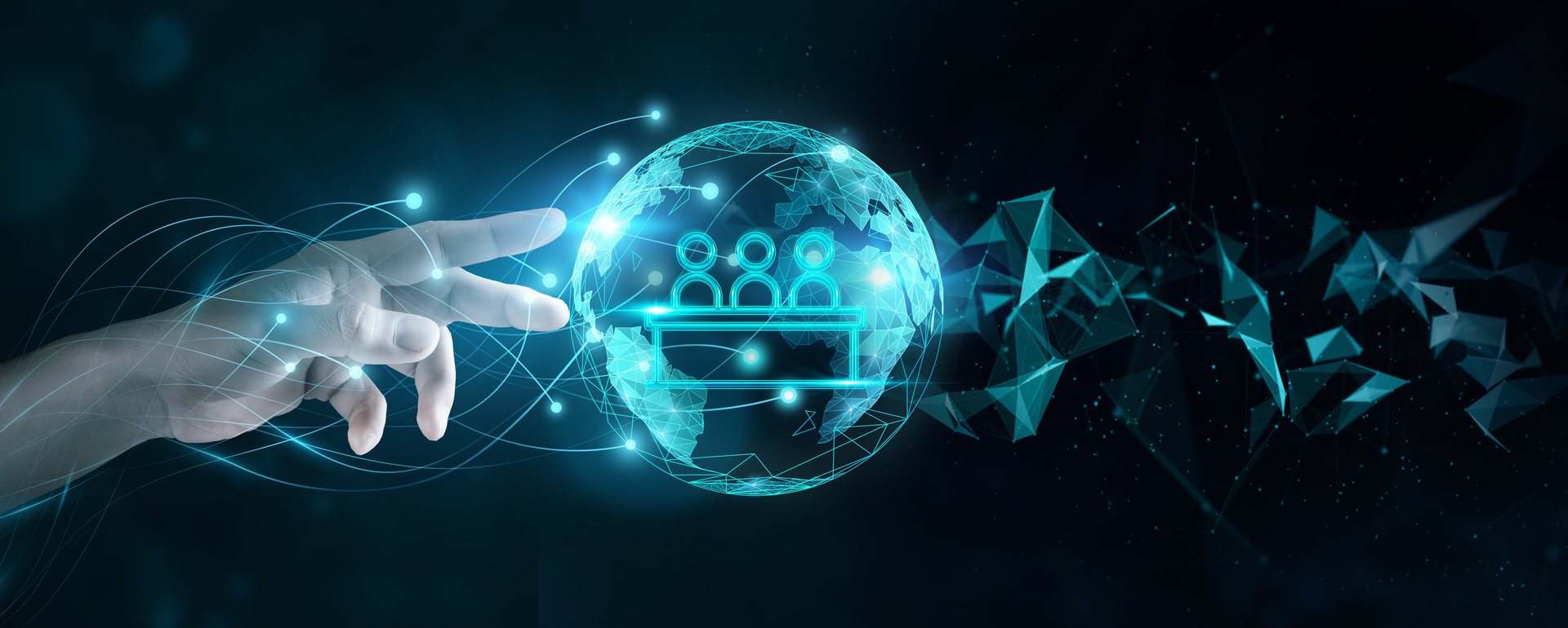 Businessman touch global networks and public-sector connections in the international arena.