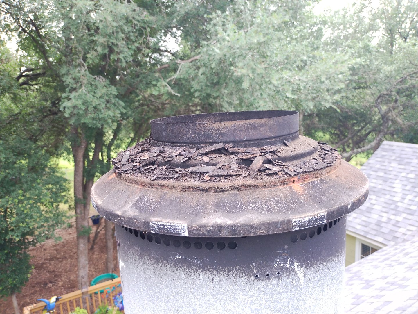 Complete chimney system cleaning and maintenance service