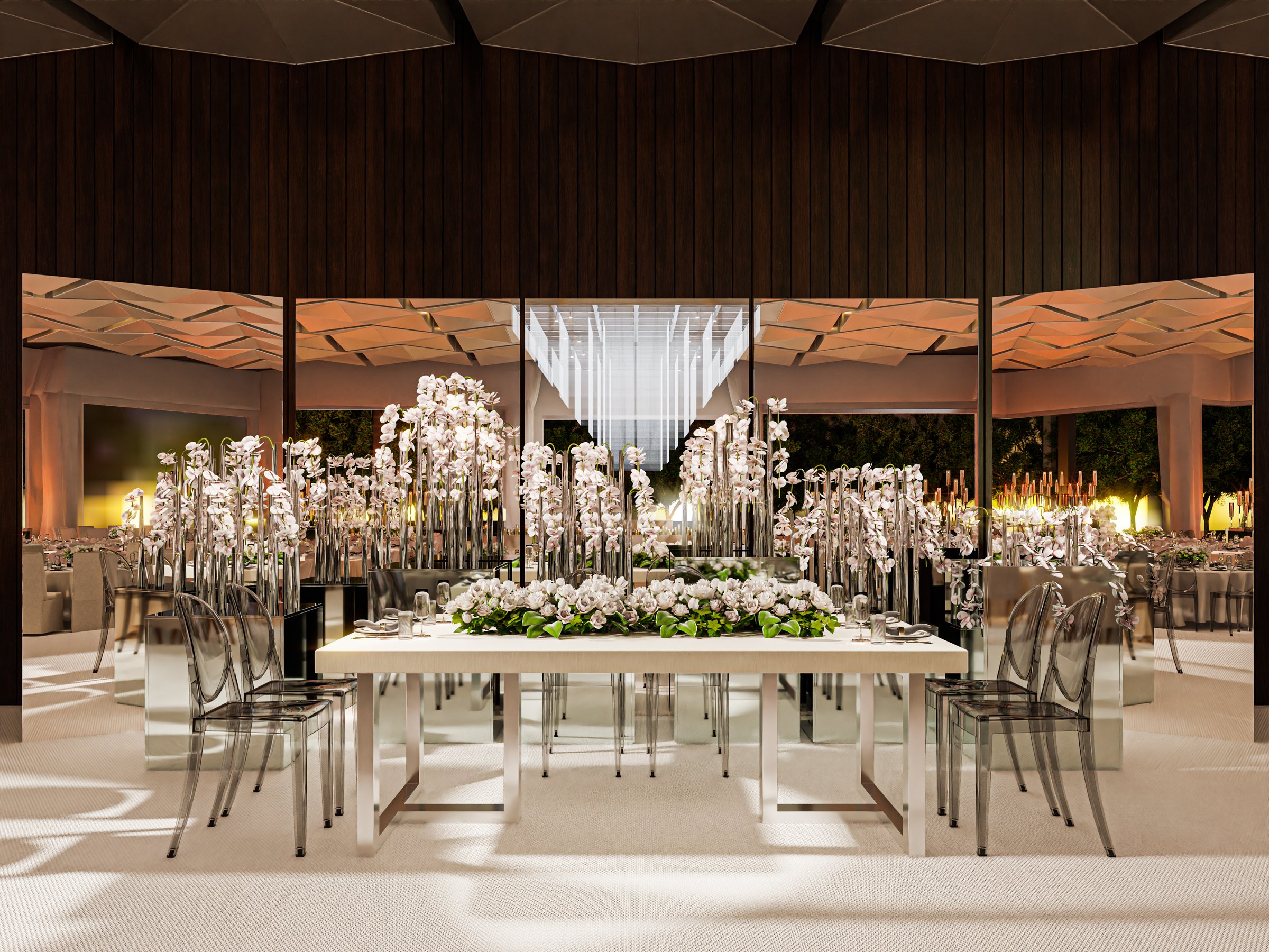 Vista del proyecto Eventos